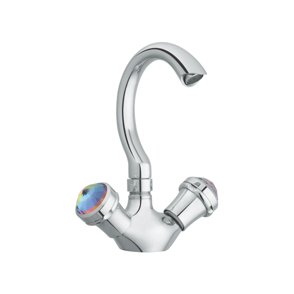 Fish Daimond Basin Mixer